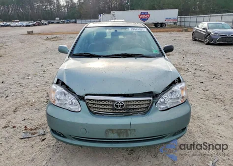 2007 Toyota Corolla Ce из США, поврежденный, VIN 2T1BR32E67C742363